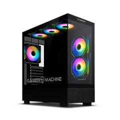 MICRONICS - Case Gamer CORSARIO MIC FC1006 6fan ARGB Gabinete Negro