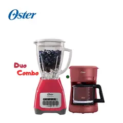 OSTER - Pack licuadora BLSTKAGMPB y Cafetera BVSTDCS51R