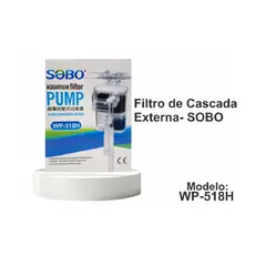 SOBO - Filtro tipo mochila para peceras y acuarios WP-518H