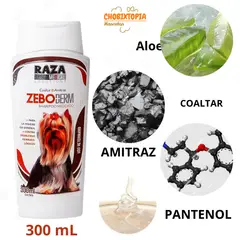 GENERICO - SHAMPOO MEDICADO PARA PERRO ZEBODERM X 300 ML RAZA