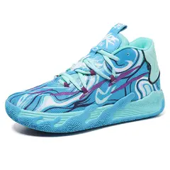 DANWEILE - Basketball Shoes Breathable Confortable Men Zapatos De Mujer - Azul