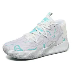 DANWEILE - Basketball Shoes Breathable Confortable Men Zapatos De Mujer - blanco