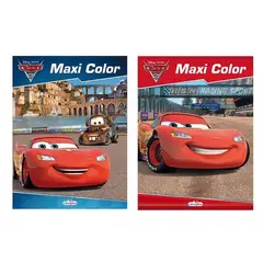 DISNEY PIXAR - Libro para colorear CARS MAXI COLOR