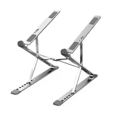 GENERICO - Soporte N8 para Laptop Plegable Ergonómico Aluminio Altura Ajustable