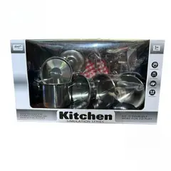 GENERICO - Set De Cocina Ollas De Metal Kitchen