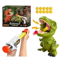 GENERICO - Juguete De Tiro Pistola Con Dinosaurio Luz Y Sonido Disparo