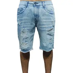 MASSERANO - SHORT JEAN RASGADO HOMBRE