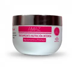 AMAZ SECRETS OF AMAZON - Mascarilla Tratamiento Nutrición Intensa Amaz - Argán- Sin Sal- Post Alisado- 300gr
