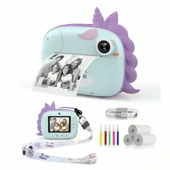 GENERICO - Cámara de Impresión Instantánea Digital Premium para Niños