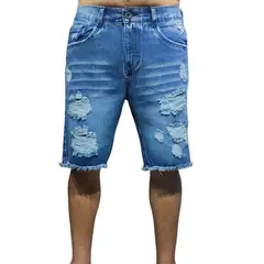 MASSERANO - SHORT JEAN RASGADO HOMBRE