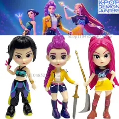 GENERICO - K-POP DEMON HUNTERS PACK 3 MUÑECAS DE COLECCION