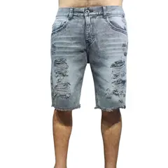 MASSERANO - SHORT JEAN RASGADO HOMBRE