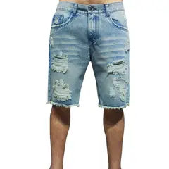 MASSERANO - SHORT JEAN RASGADO HOMBRE