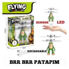 OEM - DRONE VOLADOR BRR BRR PATAPIM BRAINROT CON SENSOR