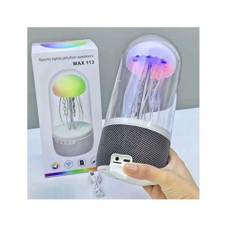 PARLANTE DE MEDUSA CON LUCES ALTAVOZ BLUETOOTH