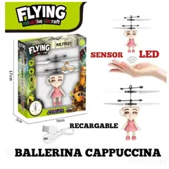 OEM - DRONE VOLADOR BALLERINA CAPPUCCINA BRAINROT CON SENSOR