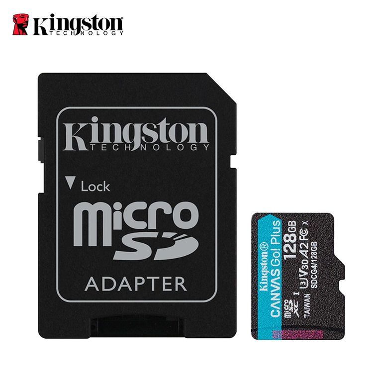 Tarjeta MicroSDXC Canvas Go Plus 128GB con adaptador SD