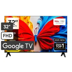 TCL - Televisor LED 32 QLED FULL HD Smart TV 32S5K -2025