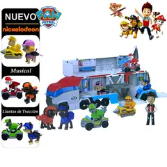 PAW PATROL - Juguete Set de Camión y Coches con Mascotas