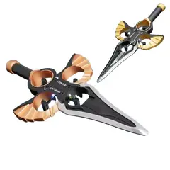 GENERICO - ESPADA AVIÓN AIR CRAFT AEROJET CON LUCES PARA NIÑOS - CONTROL REMOTO