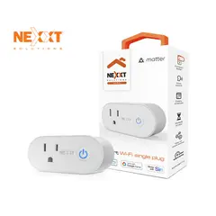 NEXXT SOLUTIONS - Enchufe Smart NHP-S611M Nexxt Certificación Matter Control Voz