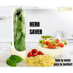 GENERICO - Conservador de hierbas verduras frescas mas tiempo Herb Saver