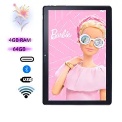GENERICO - Tablet Multi Barbie 9" Ram 4gb  Camara Frontal  Android 13 Conector Tipo C Incluye Case Exclusivo