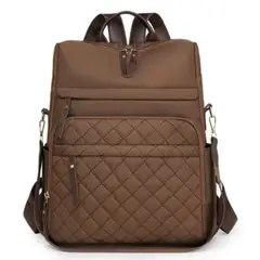 GENERICO - Mochila de Gran Capacidad cuero PU Nylon