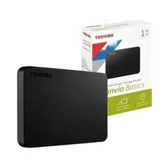 TOSHIBA - DISCO DURO EXTERNO 1TB HDTB510XK3AA CANVIO BASICS