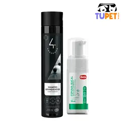 TUPET SHOP - Pack Limpieza Total Shampoo Blanqueador + Espuma Bucal Ibasa