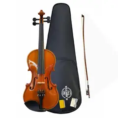 GENERICO - Violín 34 Hoffer USA V002B 3-4 medida 11 a 14 años - Alta Calidad de Madera Sólida con Estuche