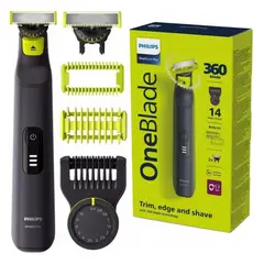 GENERICO - Afeitadora Oneblade 360 Pro Qp6542 14 Posiciones