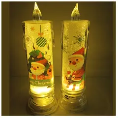 GENERICO - Vela Navideña Decoracion Navidad Sert x 2 Und