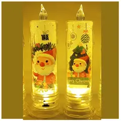 GENERICO - Vela Navideña Decoracion Navidad Sert x 2 Und