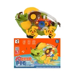 GENERICO - Cerdito Juguete con Luces Sonido y Movimiento