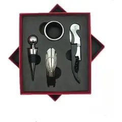 GENERICO - Set De Utensilios Para Bar Y Vino - Pack De Regalo