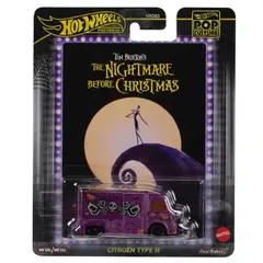 HOT WHEELS - Premium TNBC Citroen Type H - morado Pop Culture 2025 Tim Burton