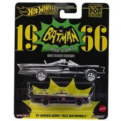 HOT WHEELS - Premium Batman Serie Clásica de TV 1966 Batmobile Pop Culture 2025