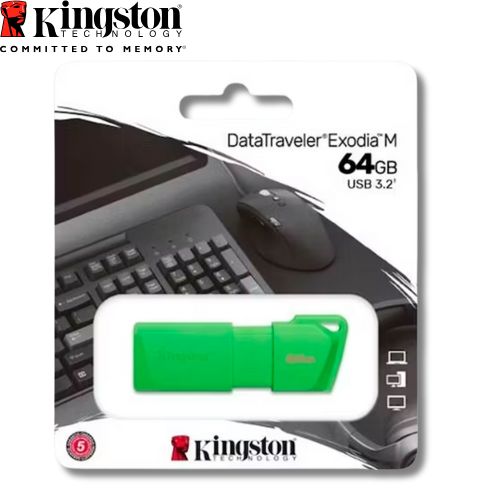 MEMORIA USB 64GB VERDE