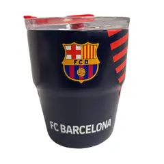 BARCELONA - Mug vaso con cañita Futbol Chibi 480 ml