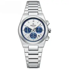 NAVIFORCE - RELOJ ORIGINAL PLATEADO NAV-176