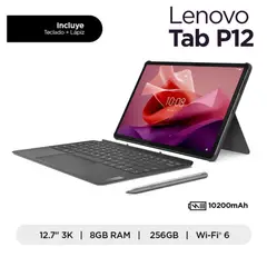 LENOVO - Tablet Tab P12 WiFi 8GB RAM 256GB 12.7" 3K Mediatek Dimensity 7050