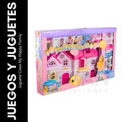 GENERICO - Juguete Casa My Happy Family
