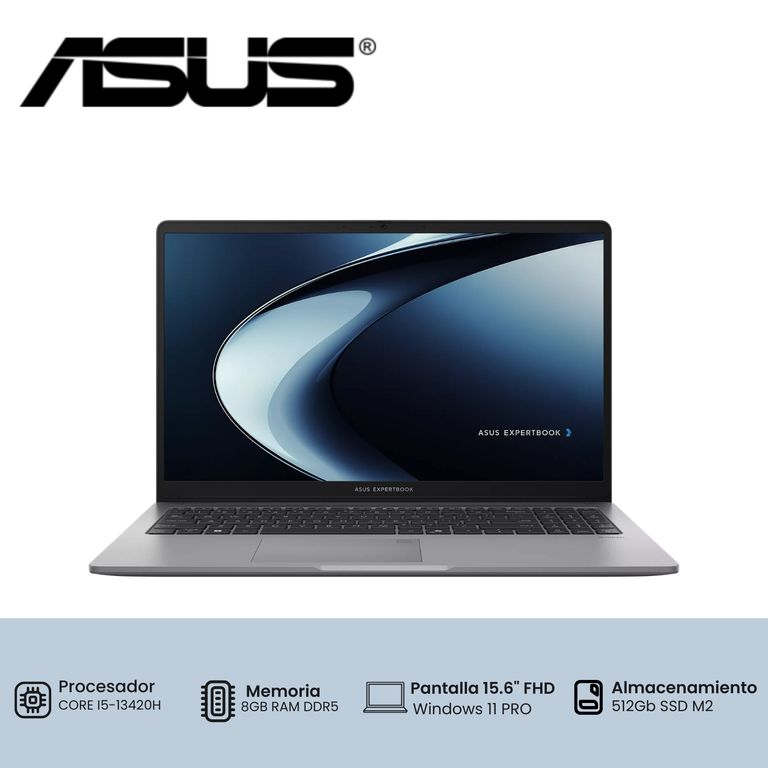 Laptop ExpertBook P1503CVA Intel Corei5-13420H 8GB 512GB W11Pro