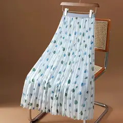 GENERICO - Falda de Tul con estampado de Corazones - Falda Naisha