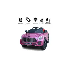 GENERICO - Carro a Batería Deportivo Modelo Maserati para Niños Rosado