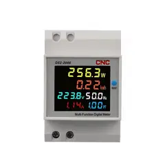 GENERICO - Medidor monofásico multifunción AC digital CNC