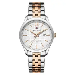 NAVIFORCE - RELOJ ORIGINAL NF9255 ELEGANTE - PLATEADO NAV-232