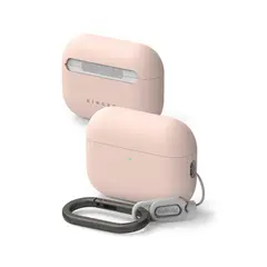 RINGKE - Case Airpods Pro 3 Silicona Rosado Con Mosqueton