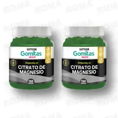 GENERICO - PACK 2 GOMITAS CITRATO DE MAGNESIO 260